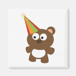 Party Bear Magnet