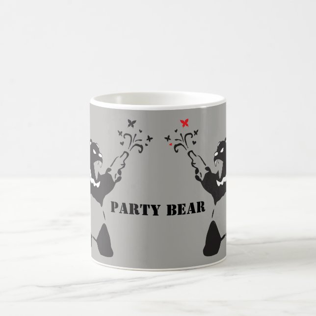 Party Bear Twins Kaffeetasse (Mittel)