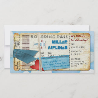 Party Boarding Pass