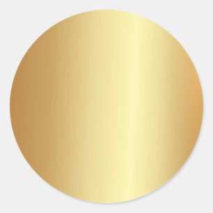 Party & Bridal & Polterabend liefert Imitats Gold Runder Aufkleber