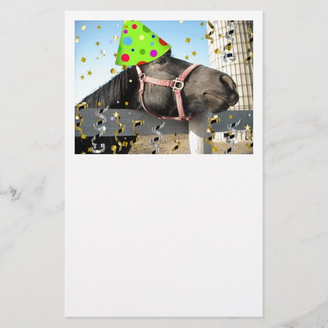 Party Briefpapier (Vorderseite)