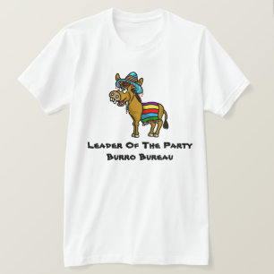 Party Burro Bureau Mexikos T - Shirt