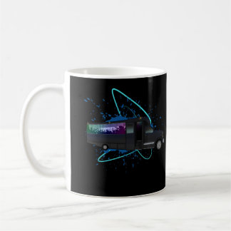 Party Bus Time Colorful Nightlife Energy Kaffeetasse