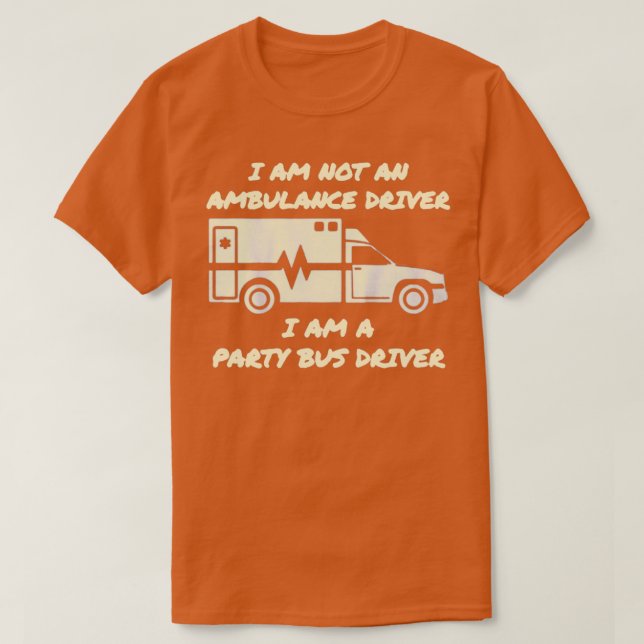 Party-Bustreiber T-Shirt (Design vorne)