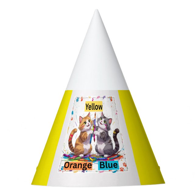 Party Cats color class Partyhütchen (Vorderseite)