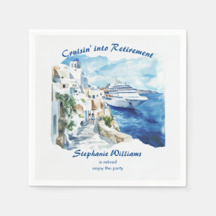 Party Cruising Destination Griechenland Serviette