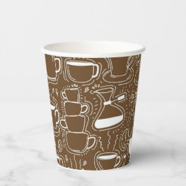 Party-Cup für Brot und Weißkaffee Pappbecher