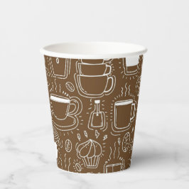 Party-Cup für Brot und Weißkaffee Pappbecher