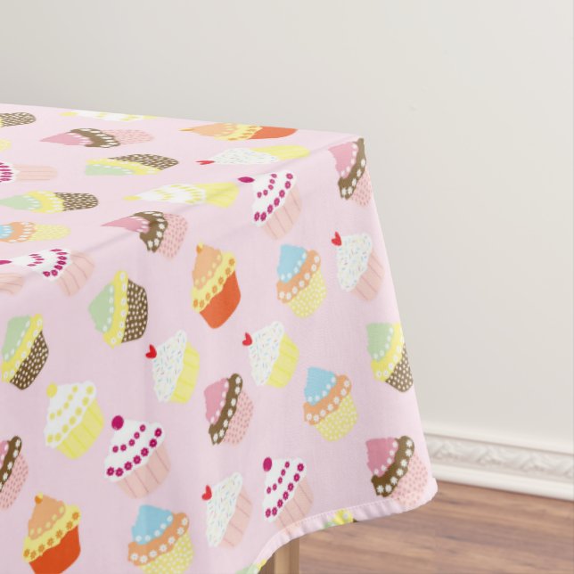 Party Cupcake Tischdecke (Beispiel)