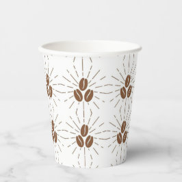 Party-Cups für Kaffeebohnen Pappbecher