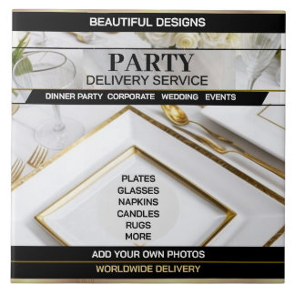 Party Delivery Service - Keramik Tile Fliese