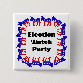 Party der demokratischen Wahlen Button