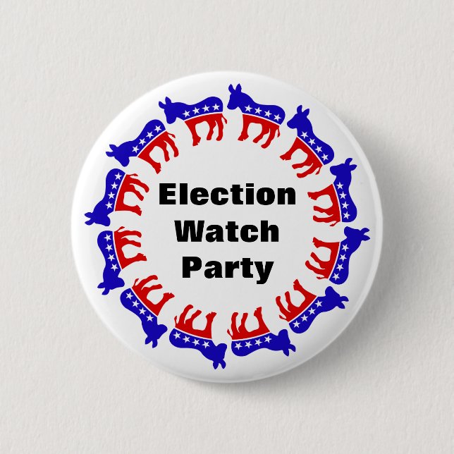 Party der demokratischen Wahlen Button (Vorderseite)