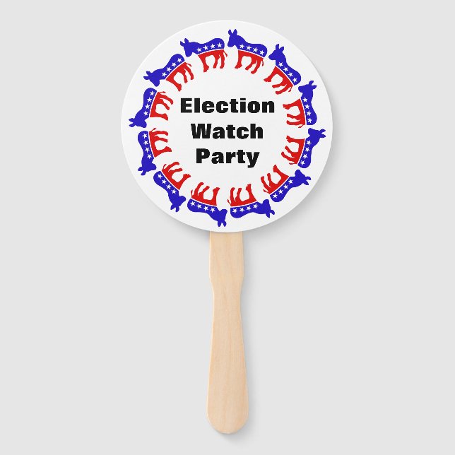 Party der demokratischen Wahlen Fächer (Vorderseite)
