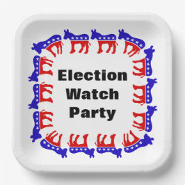 Party der demokratischen Wahlen Pappteller
