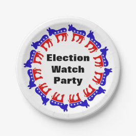 Party der demokratischen Wahlen Pappteller