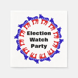 Party der demokratischen Wahlen Serviette