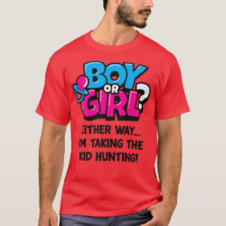 Party der Geschlechtsoffenbarung Funny Junting Lov T-Shirt