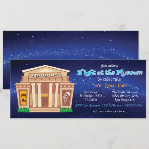 Party der Museumsticket-Nacht Einladung
