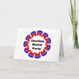 Party der republikanischen Wahlbeobachtungsmission Karte