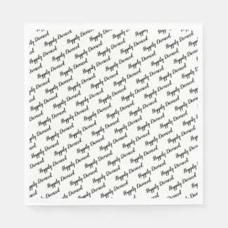 Party der Scheidung Serviette