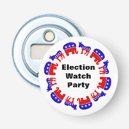 Party der Wahlbeobachtung Flaschenöffner