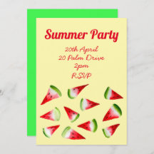 Party der Wassermelone