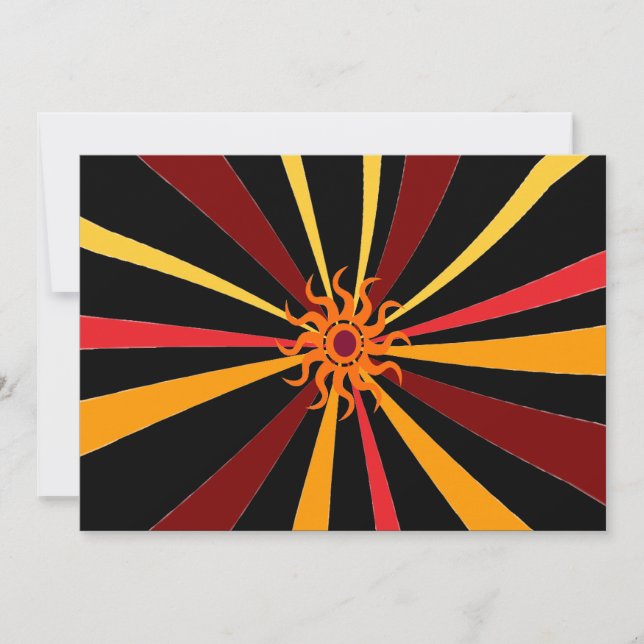 Party der Wintersolstiz Einladung (Vorderseite)