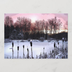 Party der Wintersolstiz Einladung