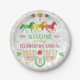 Party Derby Day Racing Racing Pappteller