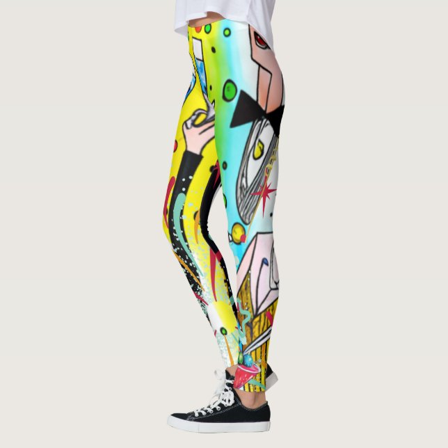 Party des Neujahrs Leggings (Links)