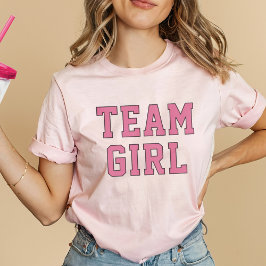 Party des weiblichen Pink-Babygeschlechts T-Shirt