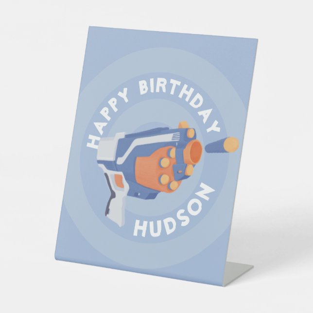 Party-Design Sockelschild (Vorderseite)