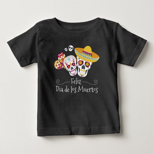 Party Dia de Muertos | Sleeve Shirt (Vorderseite)