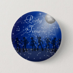 Party-Disco-Art, 2 ¼ Zoll-runder Knopf Button