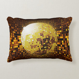 Party Disco: Vintage Leuchten. Dekokissen