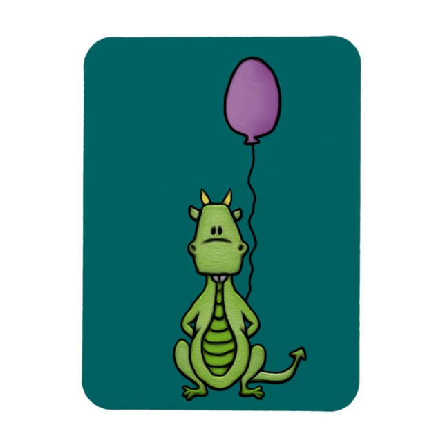 Party Dragon Magnet (Vertikal)