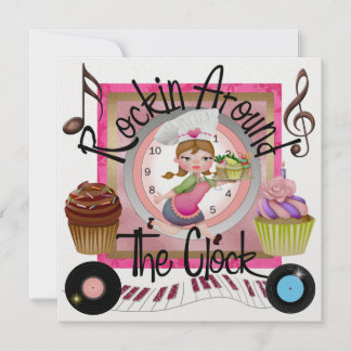 Party eines Royal Cupcake Rockin - SRF Einladung