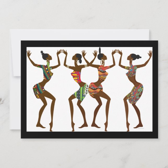 Party Einladung (Vorderseite)