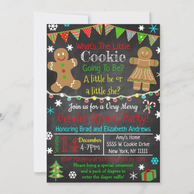 Party Einladung (Vorderseite)