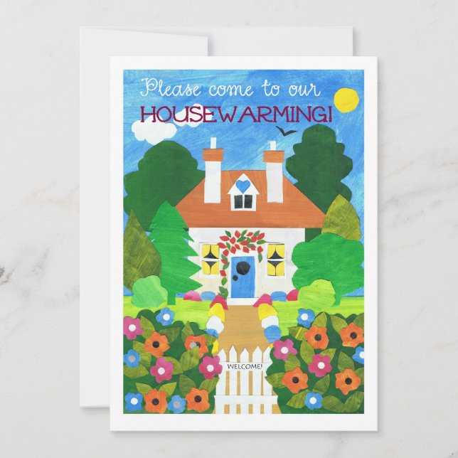 Party Einladung (Vorderseite)