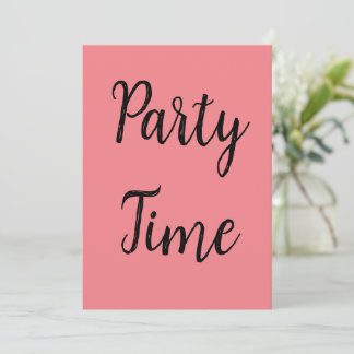 Party Einladung