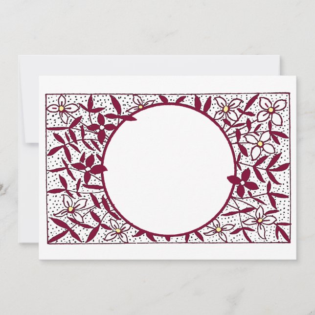 Party Einladung (Vorderseite)