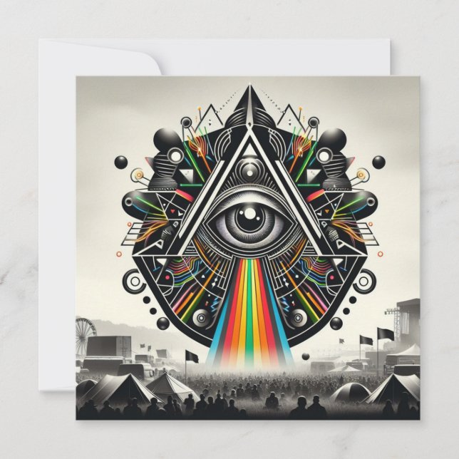 Party Einladung (Vorderseite)