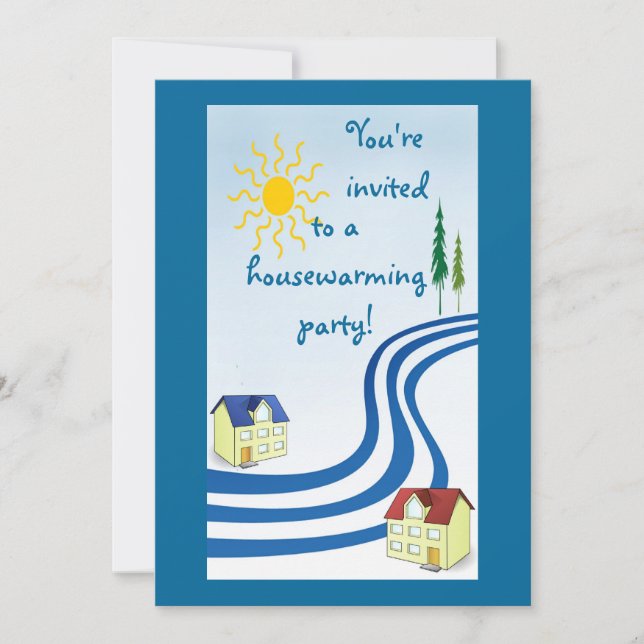 Party Einladung (Vorderseite)