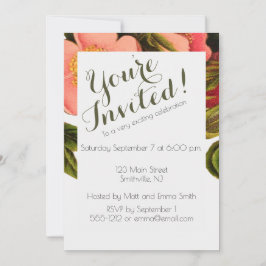 Party Einladung Benutzerdefinierte Vorlagenkarte