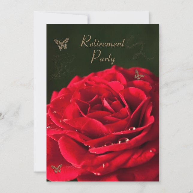 Party Einladung der Altersversorgung (Vorderseite)