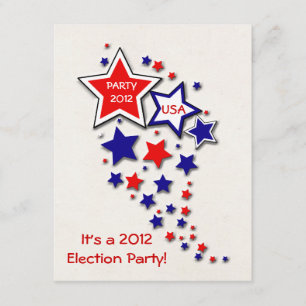 Party Einladung der Wahlen