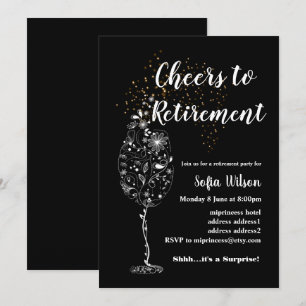 Party Einladung der Weinrente