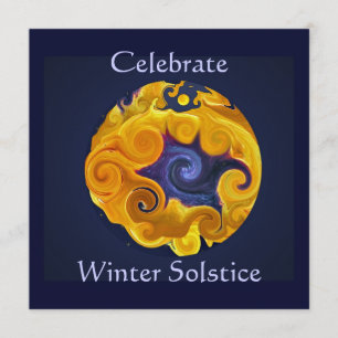 Party Einladung der Wintersonne